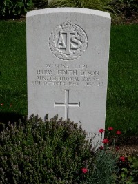 Klagenfurt War Cemetery - Dixon, Ruby Edith